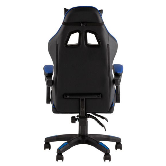 Кресло спортивное TopChairs Shadow, черно-синий Кресло спортивное TopChairs Shadow, черно-синий - фото 4