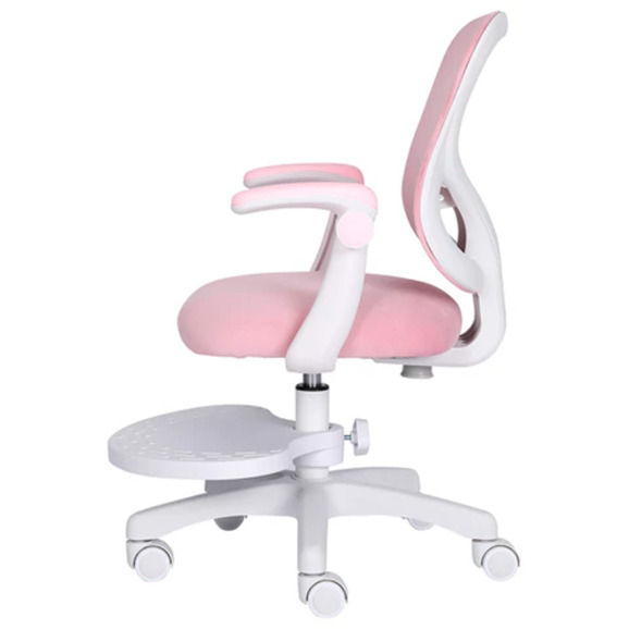 Кресло детское с подставкой для ног Харри, розовый - фото 5