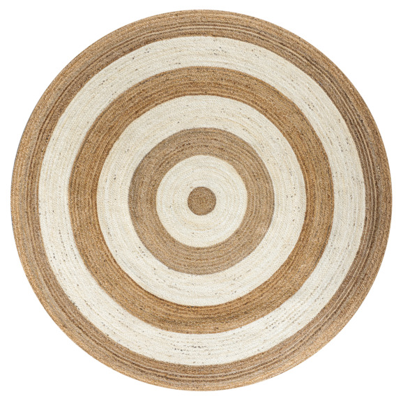 Индийский ковёр «JUTE» NAT-CHAMP(Round) - фото 1