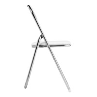 Фотография товара Стул на металлокаркасе Fold 1 складной white / chrome от компании ChiedoCover.
