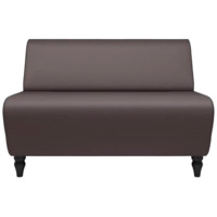 Фотография товара Диван Лотик, экокожа, коричневый от компании ChiedoCover.