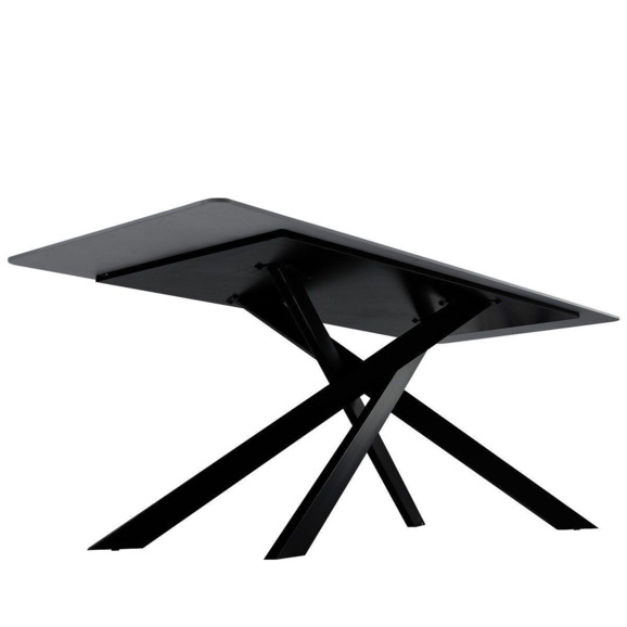 Стол обеденный Austrilia Sand Black 200*80*76, керамика , металл, черный - фото 7