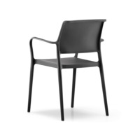 Кресло пластиковое Ara, черный