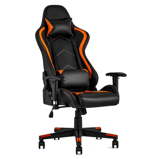 Кресло игровое TopChairs Cayenne оранжевое - фото 1