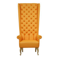 Кресло - трон Лорд, экокожа DOMUS nectarine