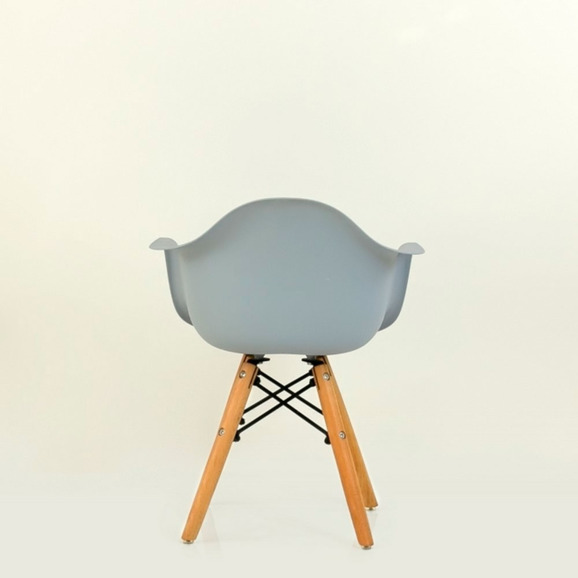 Кресло детское N-2 Eames Style цвет светло-серый - фото 3