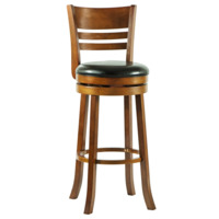 Настоящее фото товара Барный стул крутящийся, черный, светло-коричневый, произведённого компанией ChiedoCover
