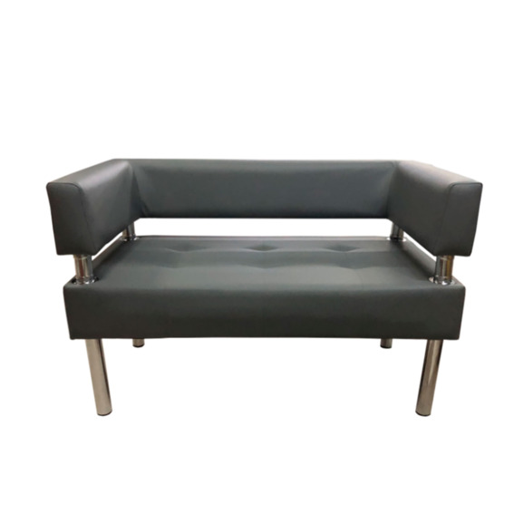 Диван Сантур двухместный, серый - фото 2