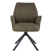 Фотография товара Стул кухонный Cocoon, оливковый, черный от компании ChiedoCover.