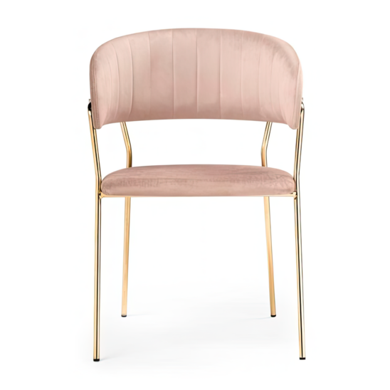 Стул Kamelia cappuccino / gold - фото 2