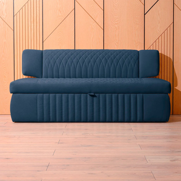 Диван для кухни Леонард 168, синий - фото 6