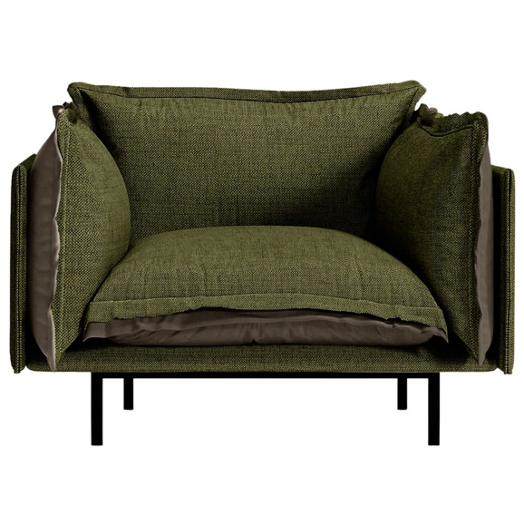 Кресло Barcelona, темно-зеленый - фото 2