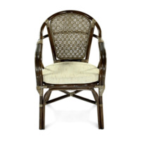 Плетеный стул Elena, темно-коричневый