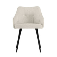 Фотография Стул на металлокаркасе Hera beige / black Фотография товара Стул на металлокаркасе Hera beige / black от компании ChiedoCover.