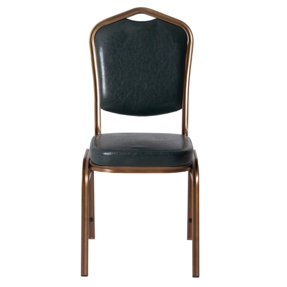 Стул Хит 25, кожзам Molero 405, каркас бронза - фото 5