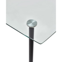 Стол Ron 120, прозрачный