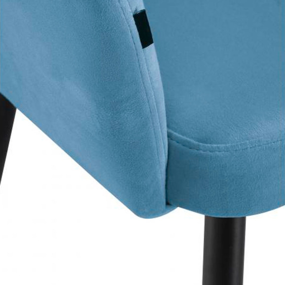 Стул на металлокаркасе Моншау крутящийся velutto 46 / черный Стул на металлокаркасе Моншау крутящийся velutto 46 / черный - фото 7