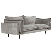 Фотография товара Диван Barcelona 2-местный, светло-серый от компании ChiedoCover.