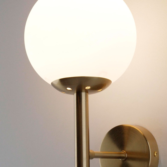 Светильник настенный Зейн Скрамбл, золотой - фото 7