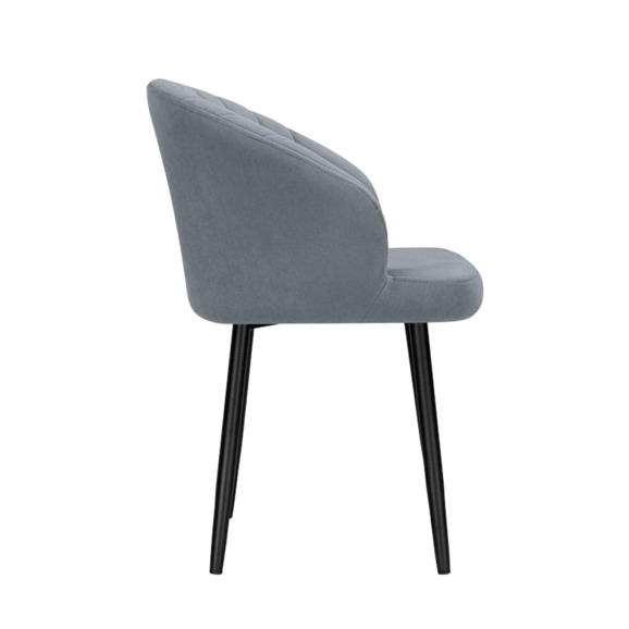 Стул на металлокаркасе Бэнбу крутящийся marseille 11 данс / черный - фото 3