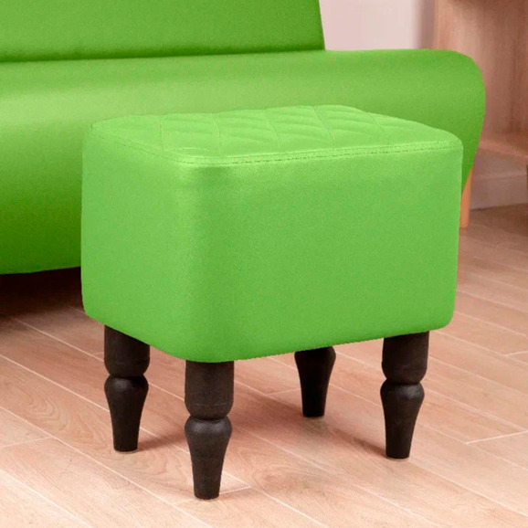 Пуф Лотик, экокожа, салатовый - фото 4