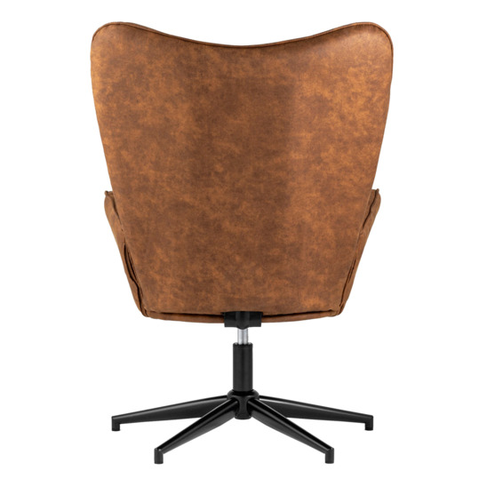 Кресло Ирис вращающееся коричневое - фото 7