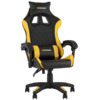 Кресло спортивное TopChairs MG-7043 черно-жёлтый
