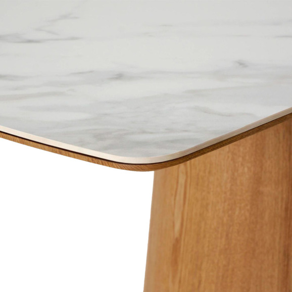 Обеденный стол Sailing, белый, бежевый - фото 4