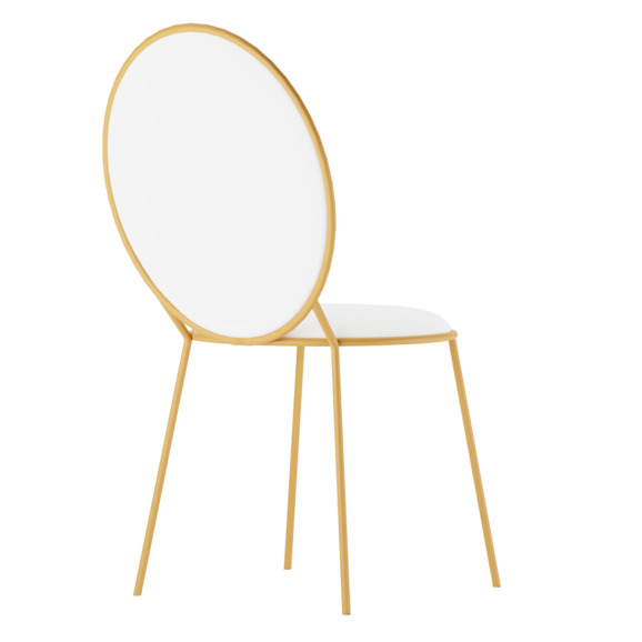 Стул Баунти, велюр Teddy 300 , каркас золото BOND CHINA Стул Баунти, велюр Teddy 300 , каркас золото BOND CHINA - фото 7