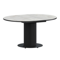 Фотография Стол раздвижной Амор 1000+300, серый каспий,черный муар от производителя ChiedoCover, картинка продукции, реальное фото товара Настоящее фото товара Стол раздвижной Амор 1000+300, серый каспий,черный муар, произведённого компанией ChiedoCover