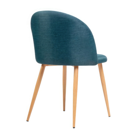 Стул Aldo blue / wood - фото 4