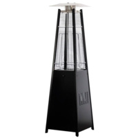 Настоящее фото товара Уличный газовый обогреватель WWT 13I TOTAL Black mini 1.8m, произведённого компанией ChiedoCover