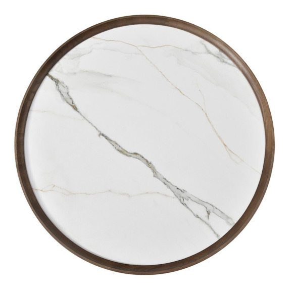 Журнальный стол Оксиген, орех, белый - фото 2