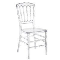 Настоящее фото товара Уличная мебель стул Наполеон прозрачный, пластиковый, произведённого компанией ChiedoCover