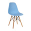 Настоящее фото товара Стул пластиковый Eames, голубой, произведённого компанией ChiedoCover