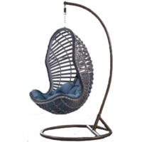 Настоящее фото товара Подвесное кресло Галле, серый, произведённого компанией ChiedoCover