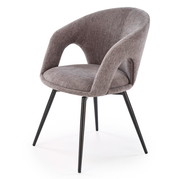 Стул кухонный Synergy, серый, черный - фото 2