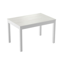 Настоящее фото товара Стол Гласс-3Д, белый, северное дерево, произведённого компанией ChiedoCover