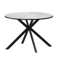 Фотография Стол нераздвижной Грант 900, лавант, черный муар от производителя ChiedoCover, картинка продукции, реальное фото товара Настоящее фото товара Стол нераздвижной Грант 900, лавант, черный муар, произведённого компанией ChiedoCover