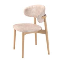 Фотография товара Стул К5, дуб натуральный, люрэ 03 от компании ChiedoCover.