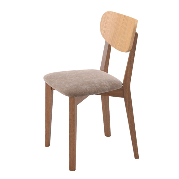 Стул К2, дуб антик, марсель латте - фото 2