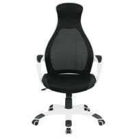Фотография Кресло офисное Chaos, белый, черный Фотография товара Кресло офисное Chaos, белый, черный от компании ChiedoCover.