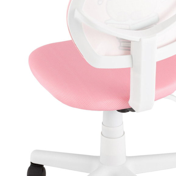 Кресло ЛОЛО Study розовый, белый - фото 8