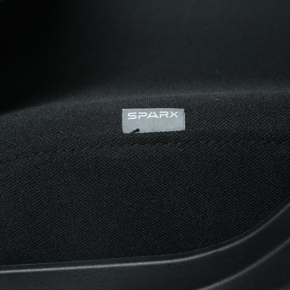 Офисное поворотное кресло Sparx frs-1, ткань / сетка, черный - фото 10