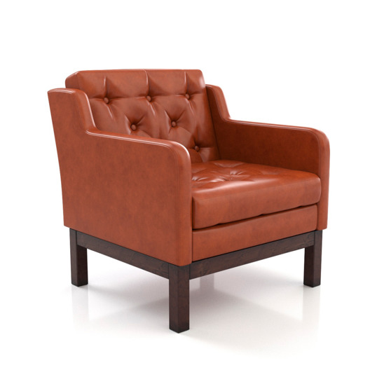 Кресло Арни, коричневый - фото 1