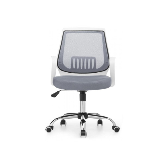 Компьютерное кресло Ergoplus light gray / white - фото 2