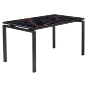 Фотография товара Стол Areal раскладной, чёрный мрамор от компании ChiedoCover.