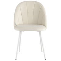 Фотография товара Стул Логан SN, велюр, молочный, белый от компании ChiedoCover.
