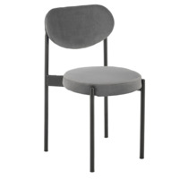 Фотография Стул Faceless, серый от производителя ChiedoCover, картинка продукции, реальное фото товара Настоящее фото товара Стул Faceless, серый, произведённого компанией ChiedoCover