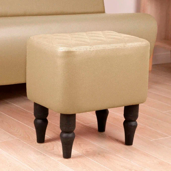 Пуф Лотик, экокожа, санд - фото 4